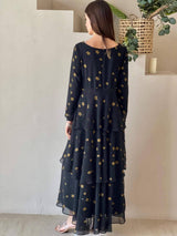 Shopping Online Black Sunflower Dress in Pakistan